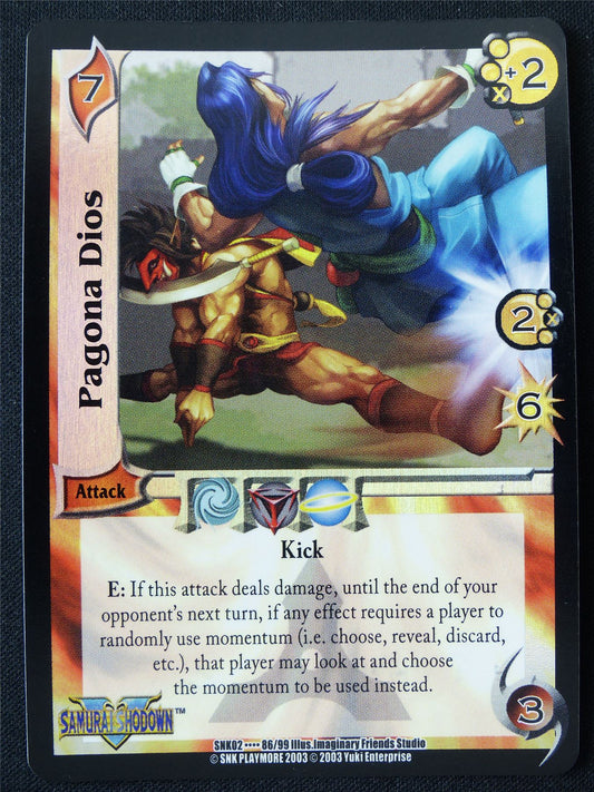 Pagona Dios Foil SNK02 86/99 - UFS Card #2GQ