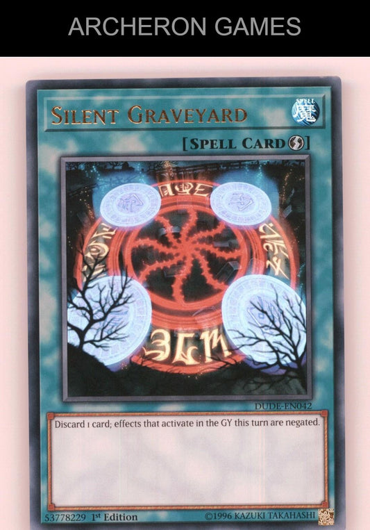 Silent Graveyard Ultra Rare YUGIOH Card