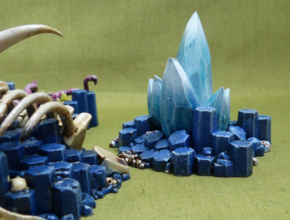 War Cry Scenery Skull Lava Tentacles etc painted - Warhammer War Cry #2OQ