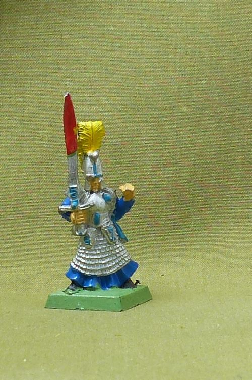 Classic Metal Elven Soldier - High Elves - Warhammer Fantasy #7A