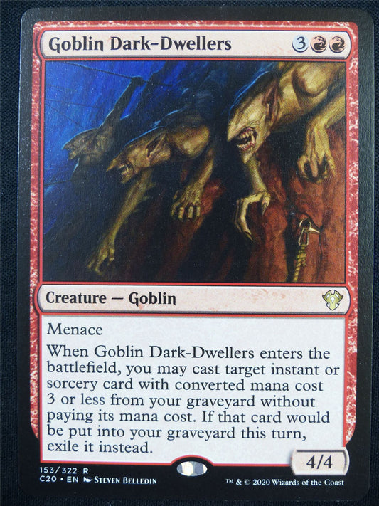 Goblin Dark-Dwellers - C20 - Mtg Card #2YH