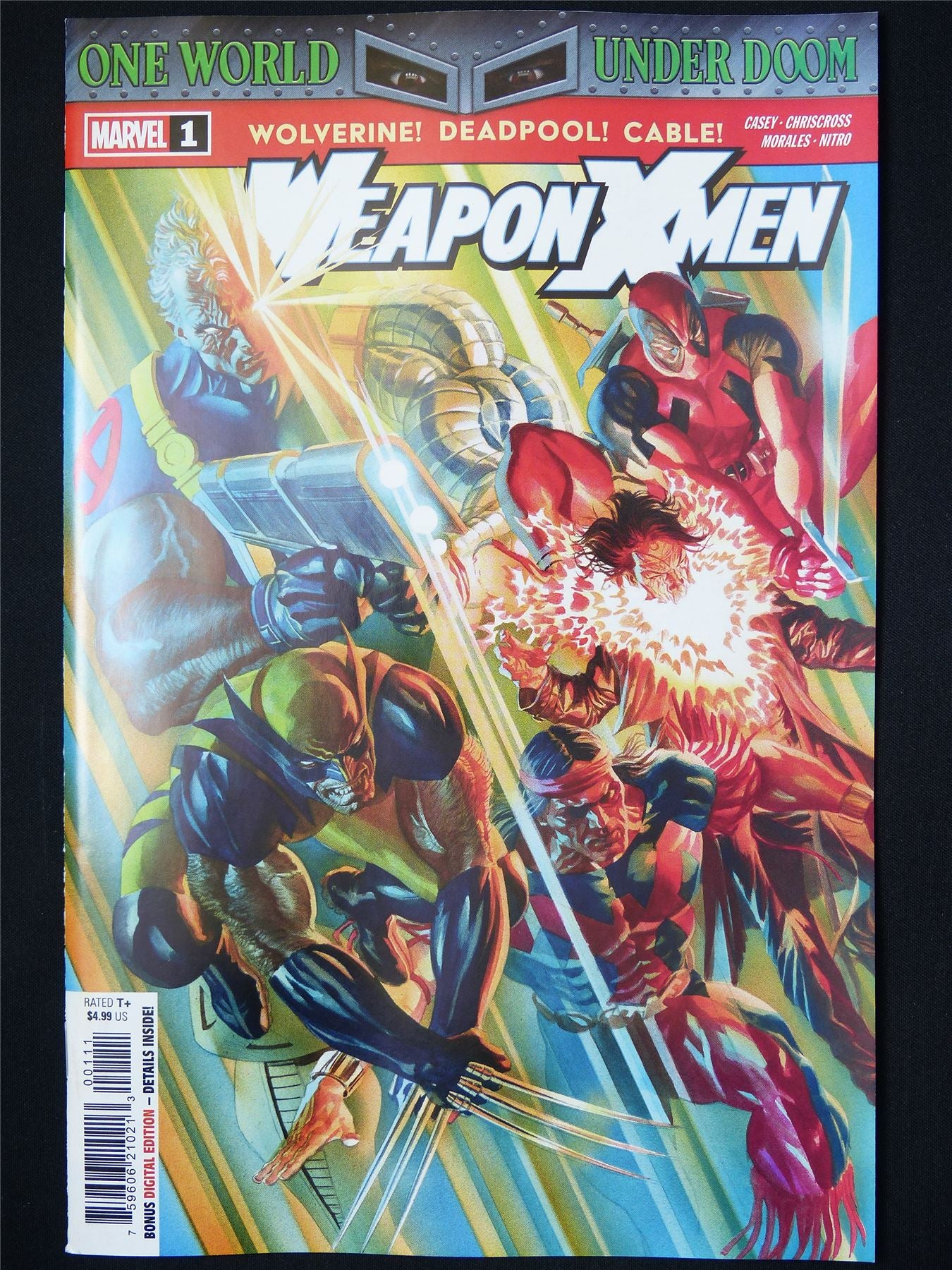 Weapon X-MEN #1 - B&B Apr 2025 Marvel Comic #9J1