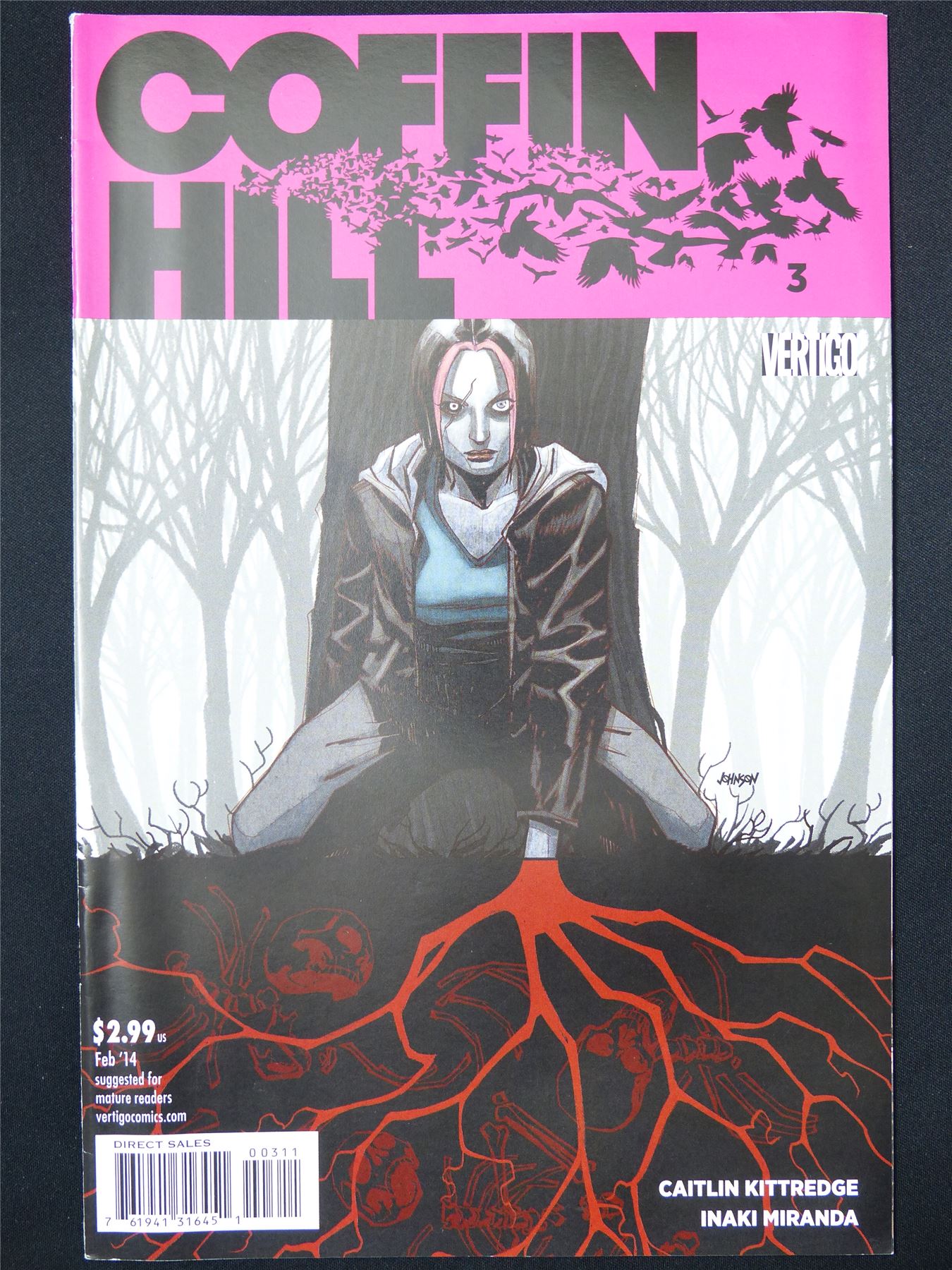 COFFIN Hil #3 - B&B Vertigo Comic #SE