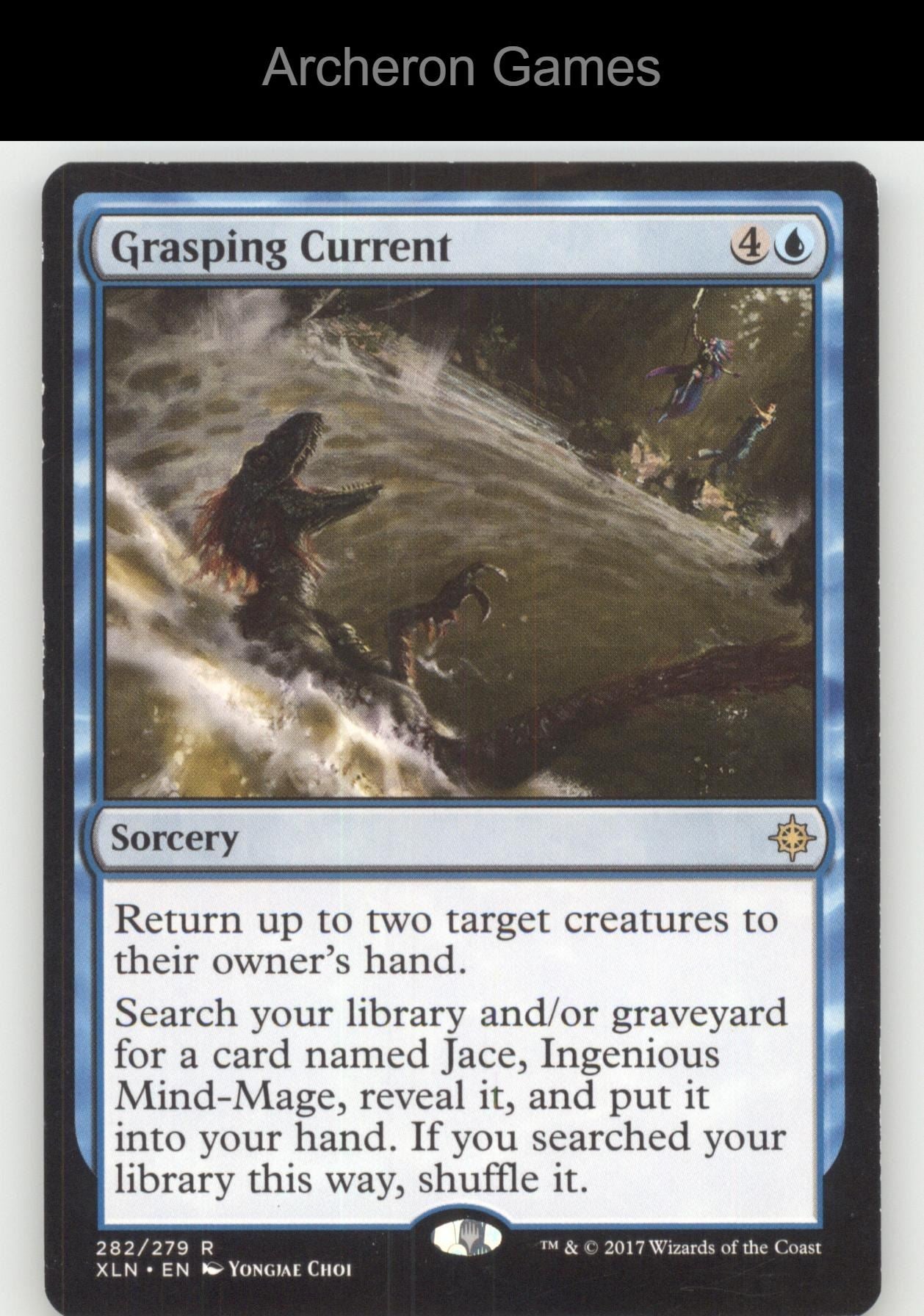 Grasping Current 282 R MTG Card Ixalan