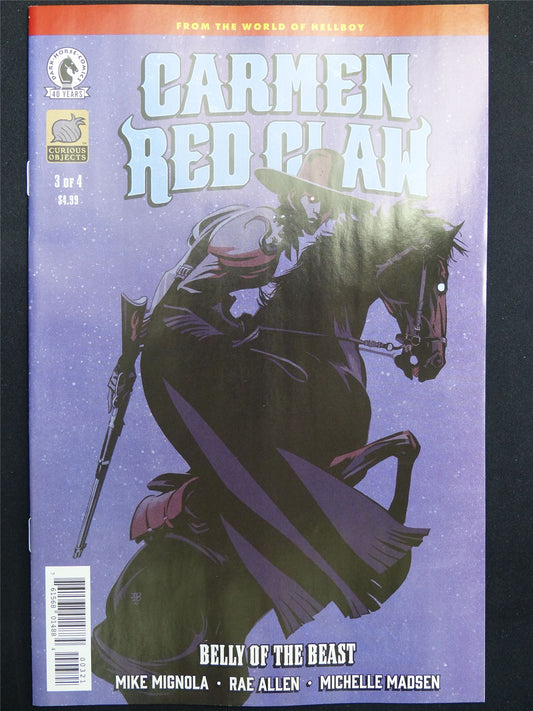 CARMEN Red Claw: Belly of the Beast #3 Cvr A - Mar 2026 Dark Horse Comic #426