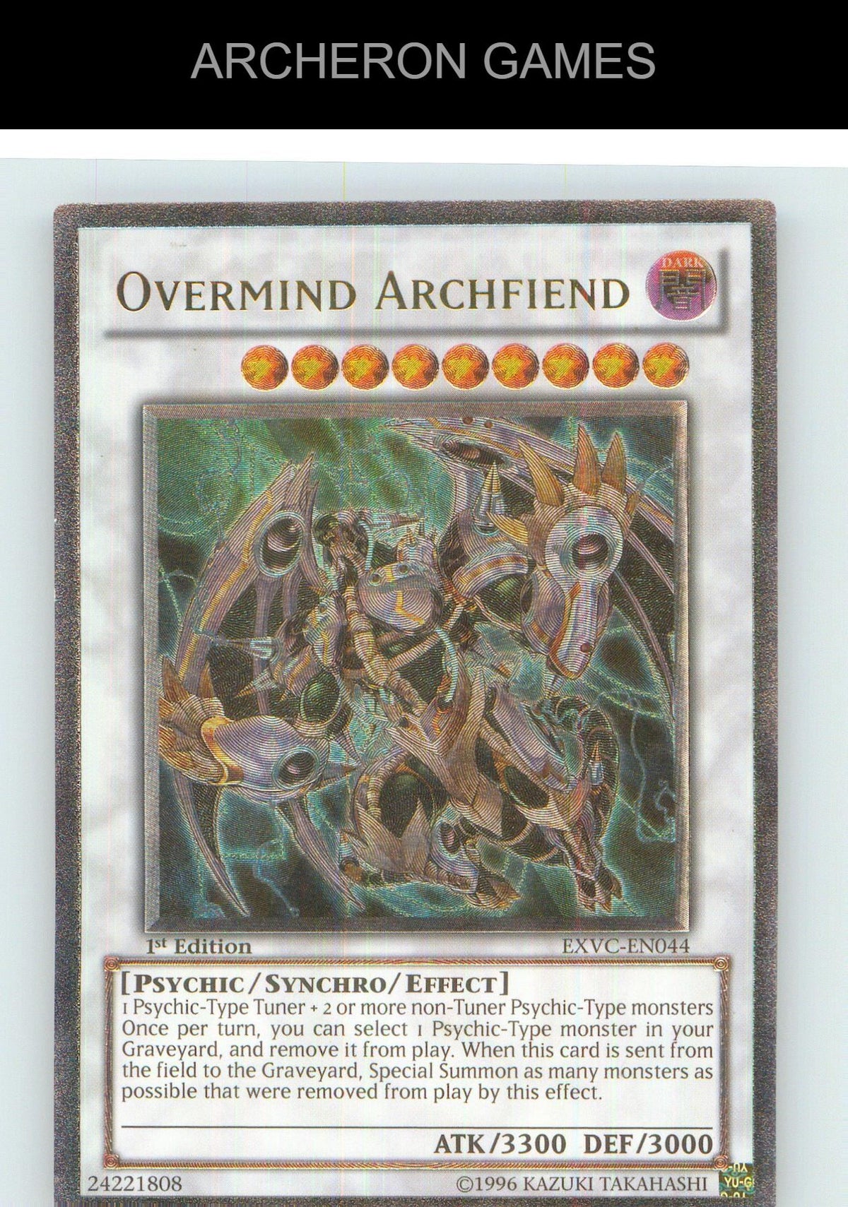 Overmind Archfiend UR YUGIOH Card Unlimited