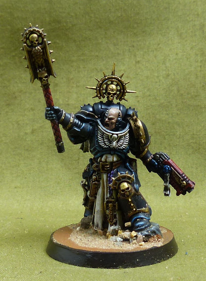 Chaplain: Honoured of the Chapter painted - Space Marines - Warhammer 40K #5BR