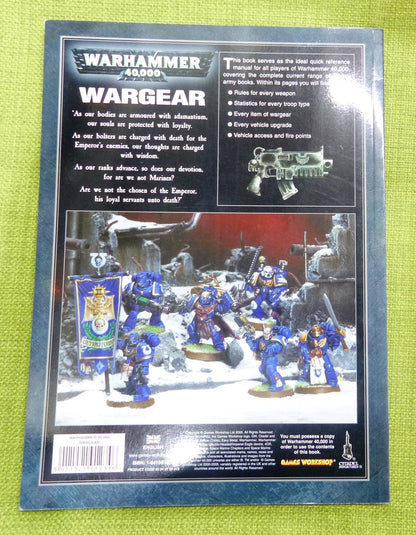 Warhammer 40K 5th Edition 2005 Wargear - Weapons and Wargear reference Manual - Warhammer AoS 40k #9C