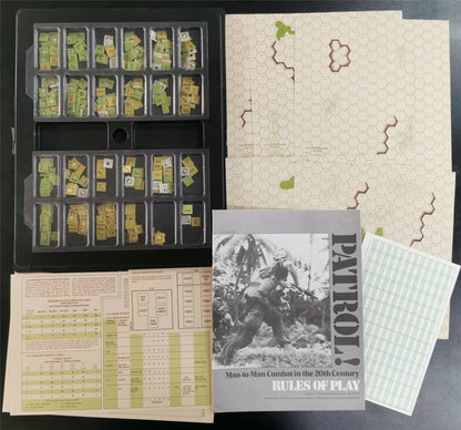 Patrol!: Man-to-Man Combat 20th Century - SPI Game #QV
