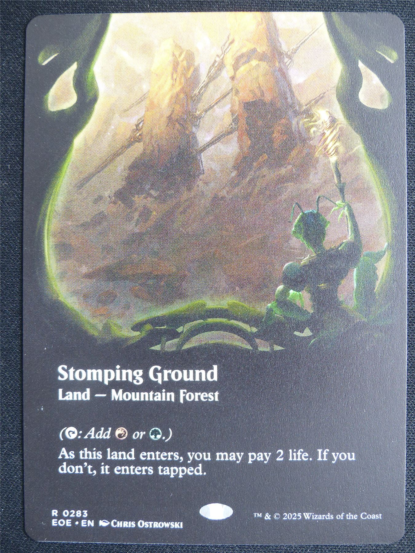 Stomping Ground Borderless - EOE - Mtg Card #4MN