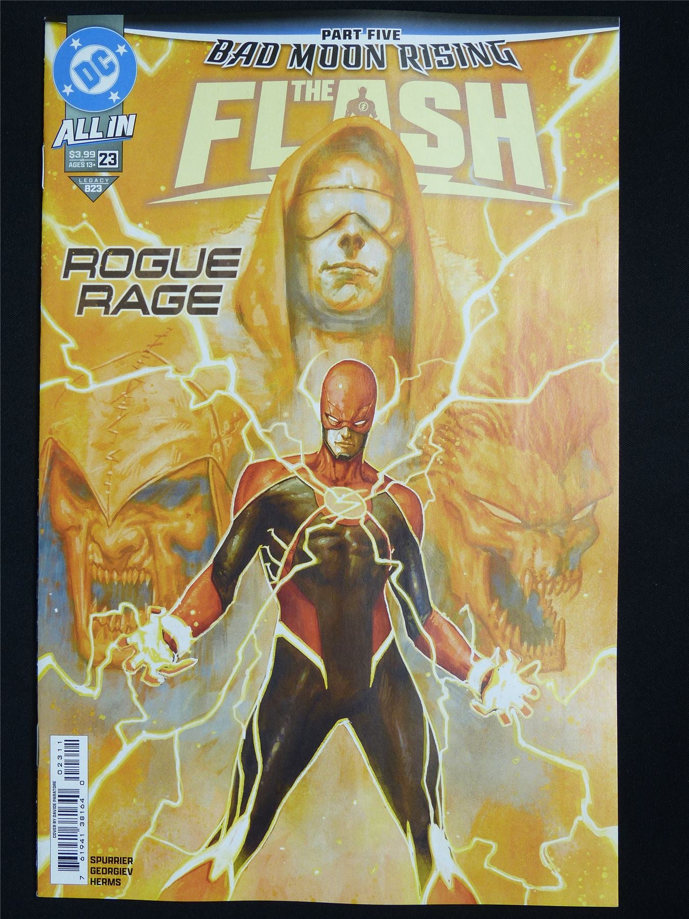The FLASH Bad Moon Rising part five #23 - Sep 2025 DC Comic #2K4