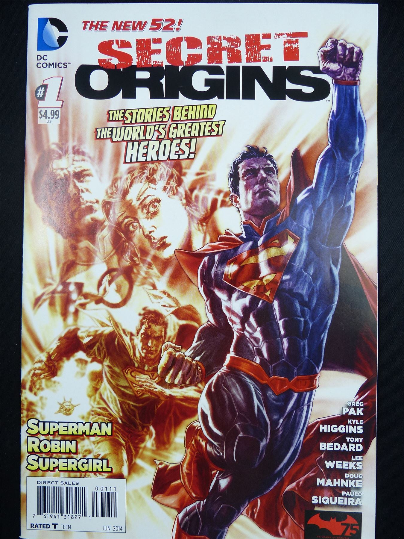 SECRET Origins #1 - DC Comic #4WP