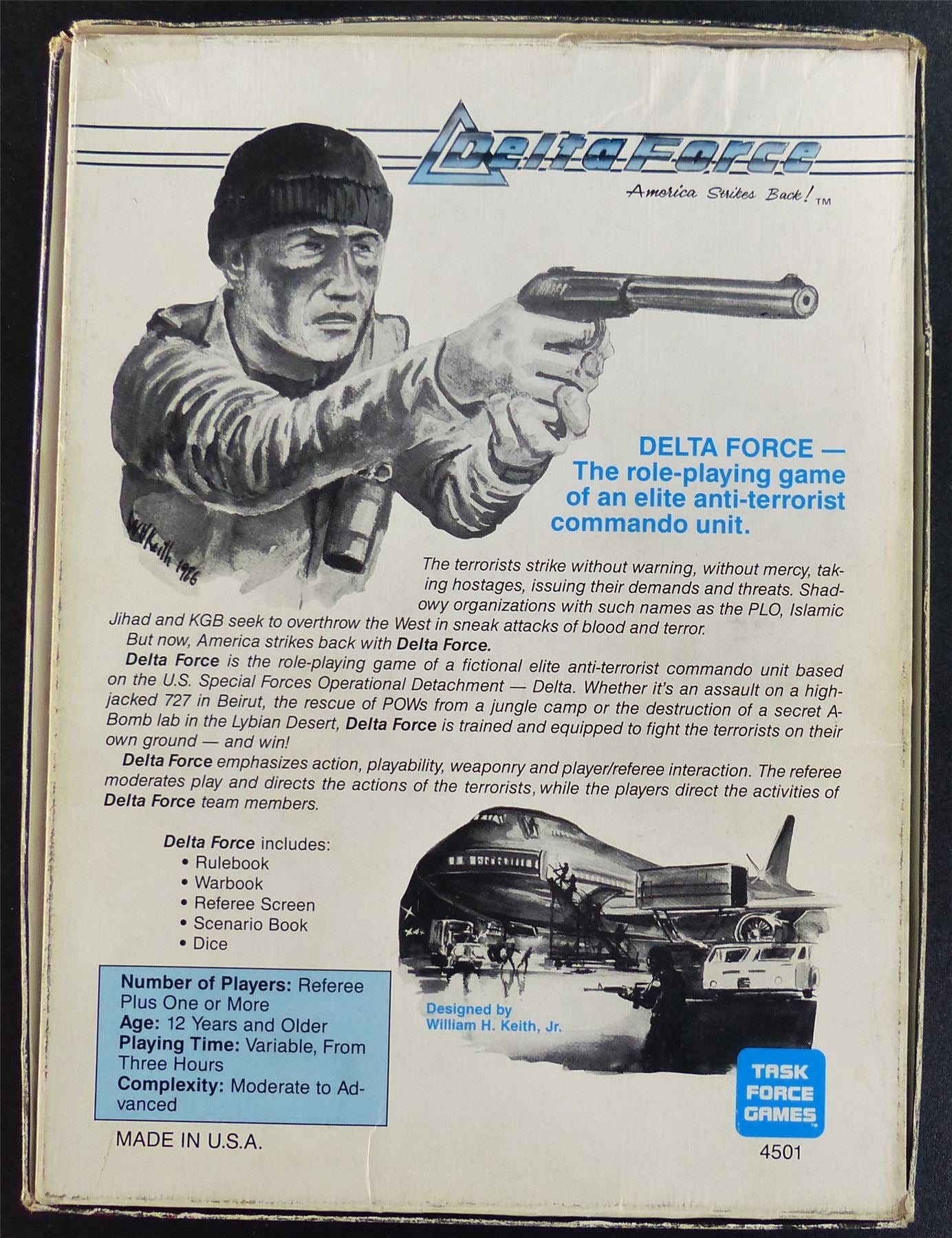 Delta Force Roleplaying Game - Task Force Games #27C