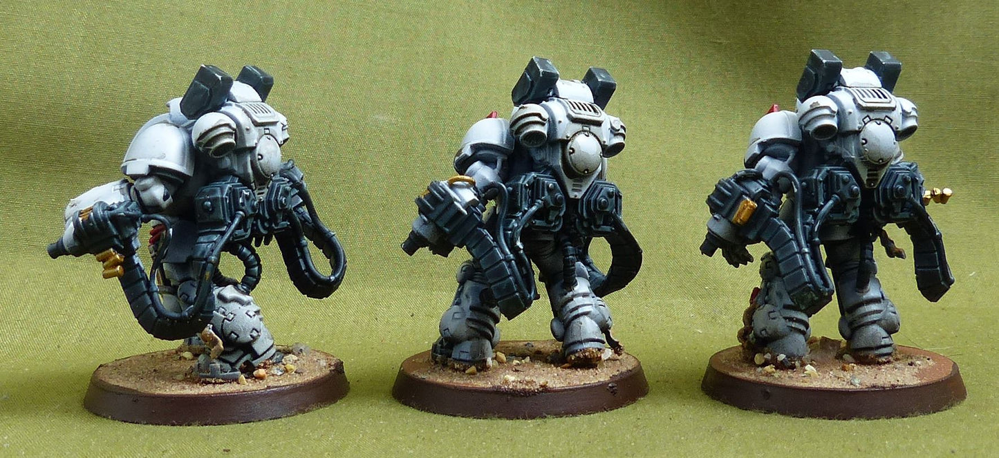 Aggressor Squad painted - White Scars - Warhammer 40K #4PS