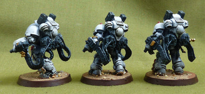 Aggressor Squad painted - White Scars - Warhammer 40K #4PS