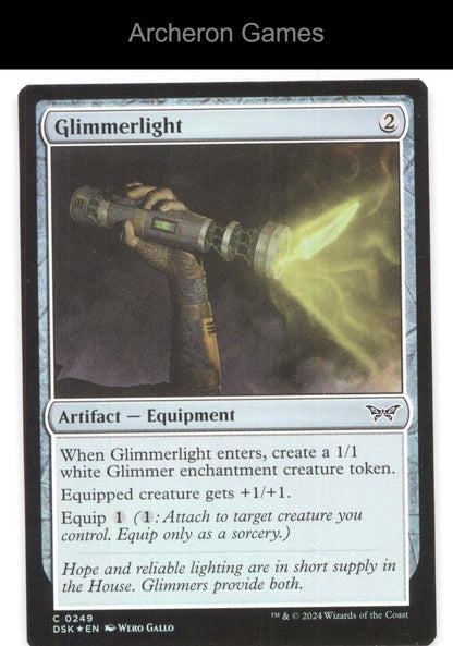 Glimmerlight 249 C MTG Card Duskmourn: House of Horror