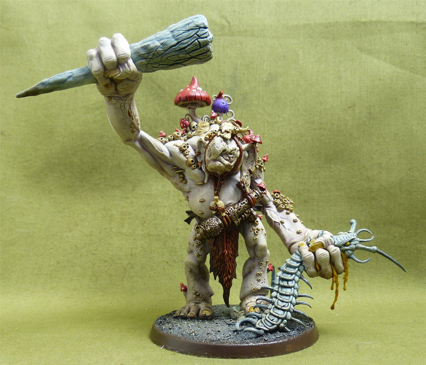 Dankhold Troggboss painted - Gloomspite Gitz - Warhammer AoS #FI