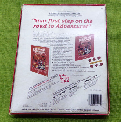 TSR 1983 Dungeons & Dragons Set 1 - Basic Rules 1011 #5Z