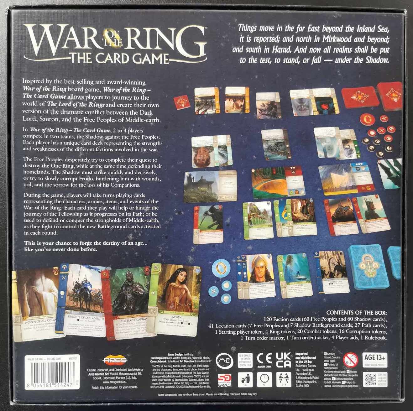 War of the Ring The Card Game - Board Game #9IA