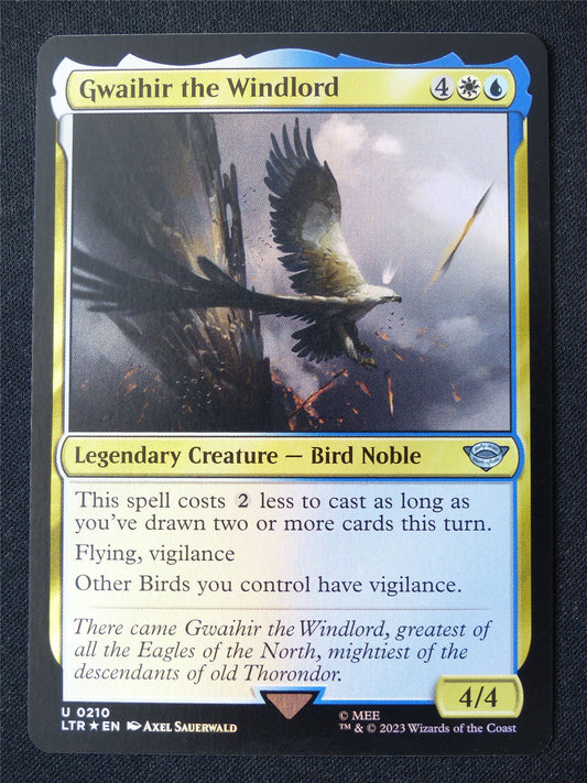 Gwaihir the Windlord Foil - LTR - Mtg Card #160