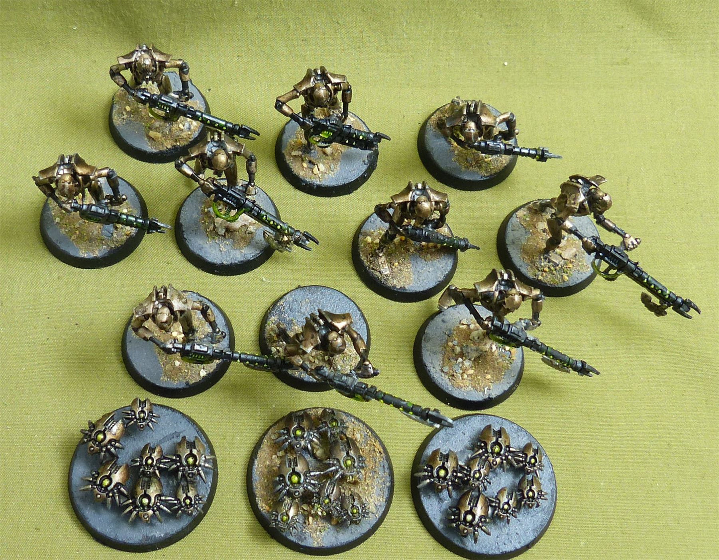 Warriors Painted - Necrons - Warhammer 40K #1R1