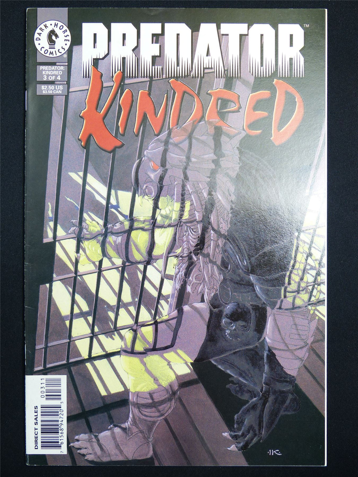 PREDATOR: Kindred #3 Cvr A - Dark Horse Comic #38Y