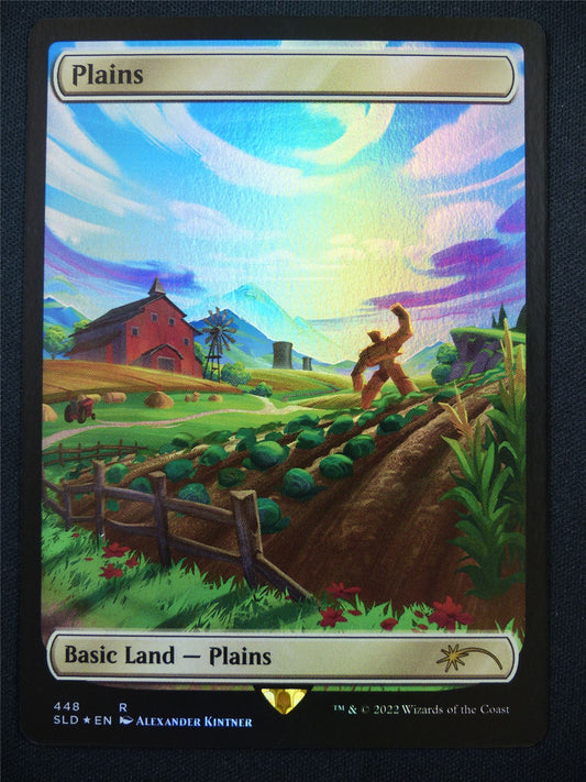 Plains Full Art Foil Fortnite - SLD - Mtg Card #5N5