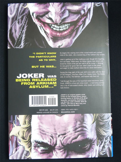 Joker by Brian Azzarello - DC Graphic Hardback #XM