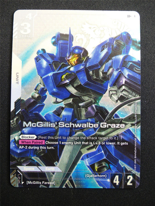 McGillis' Schwalbe Graze ST05-007 LR+ Foil - Gundam Card #3JO