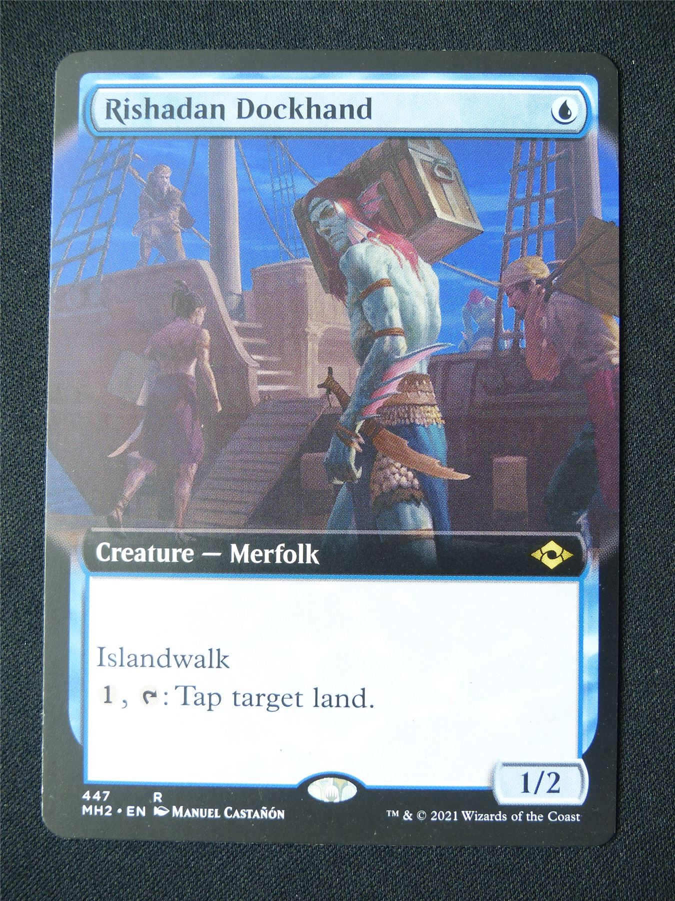 Rishadan Dockhand Extended Art - MH2 - Mtg Card #35C