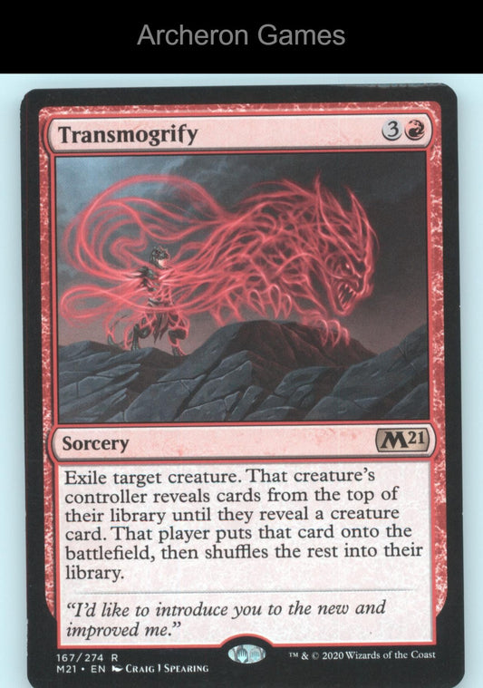 Transmogrify 167 R MTG Card Core Set 2021