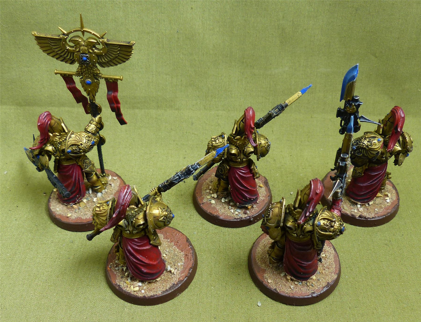 Custodian Wardens painted - Adeptus Custodes - Warhmmaer 40K #1OV
