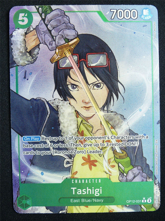 Tashigi OP12-031 R Alt Art - One Piece Card #4E