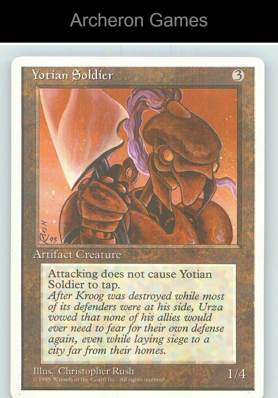Yotian Soldier 4ED C MTG Card NM/EX+