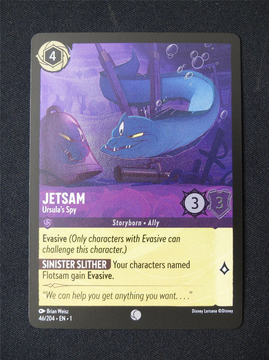 Jetsam 46/204 Foil - Lorcana Card #3C8