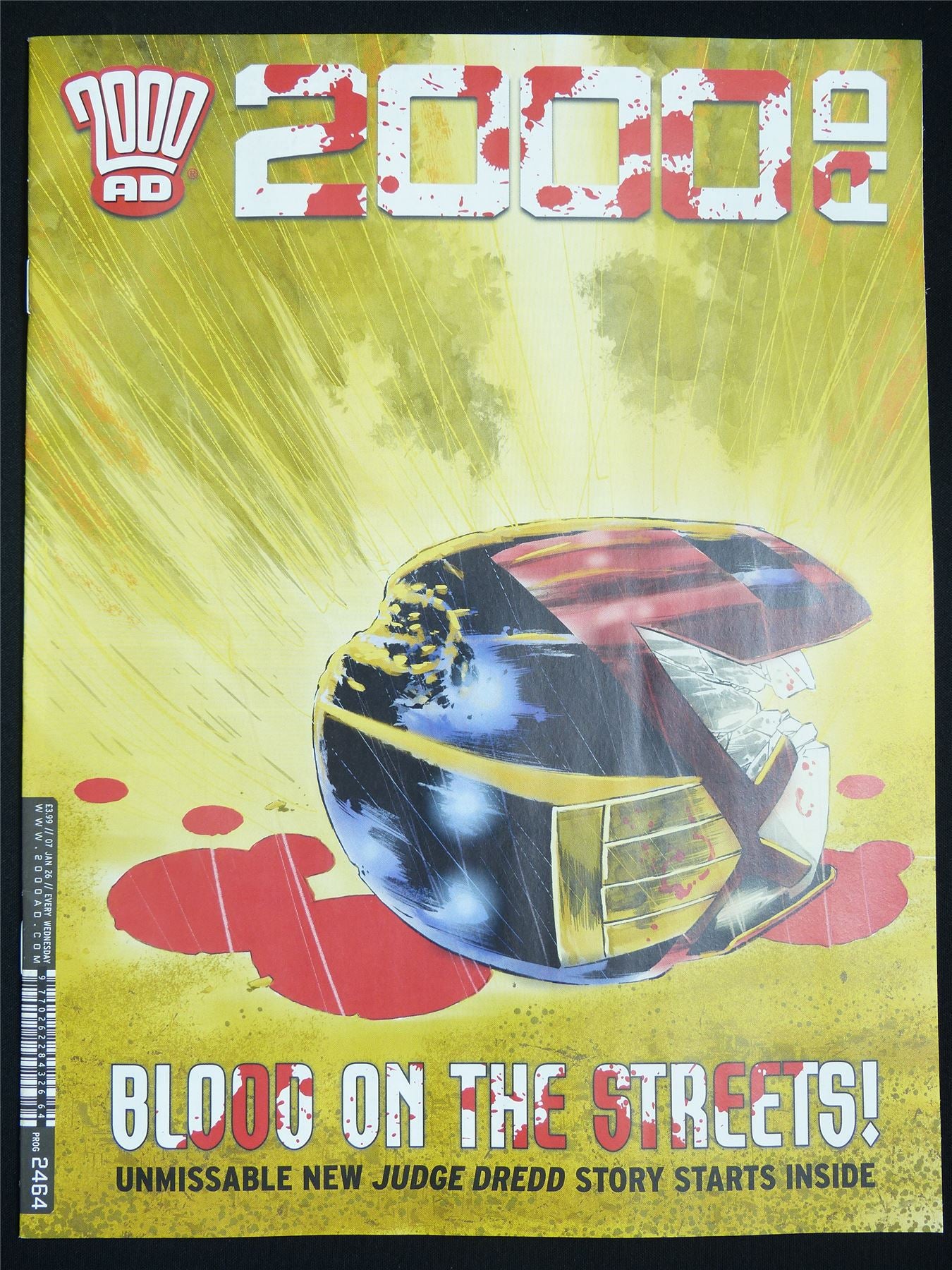 2000AD Blood on the Streets! #2464 - Jan 2026 2000AD Comic Magezine #14V