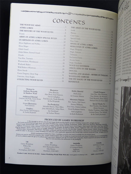 Warhammer Armies: Wood Elves 6th Edition Softback - Warhammer Old World #1HD