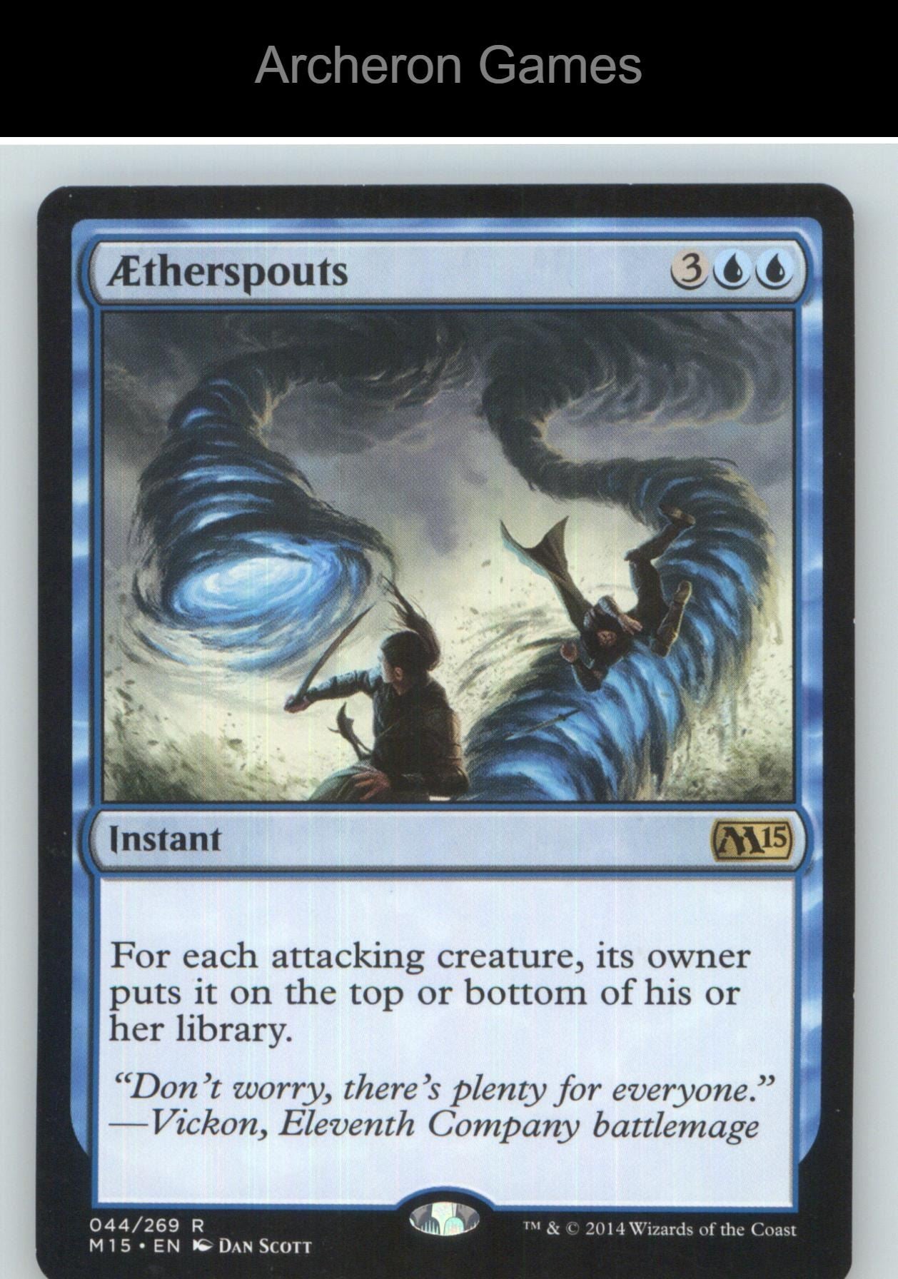 Aetherspouts M15 44 R MTG Card NM/EX+