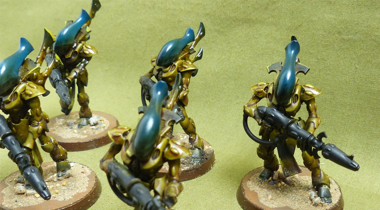 Wraithguard painted - Aeldari - Warhammer 40K #19J