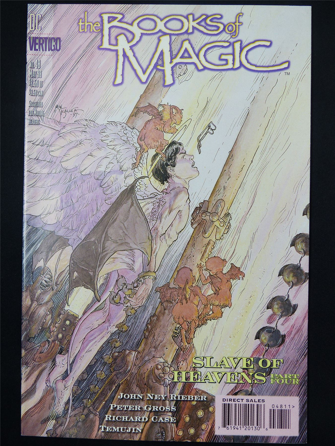 The BOOK of Magic: Slave of Heavens part four #48 - DC Vertigo Comic #QU