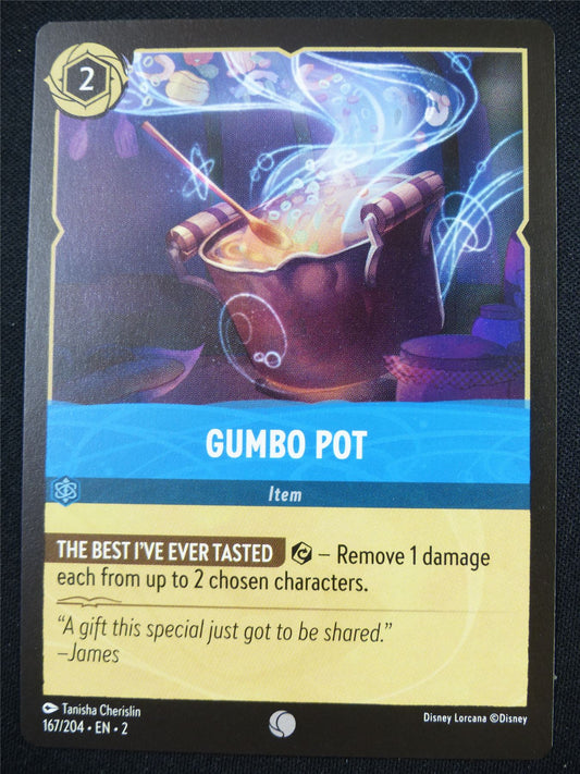Gumbo Pot 167/204 - Lorcana Card #4PJ