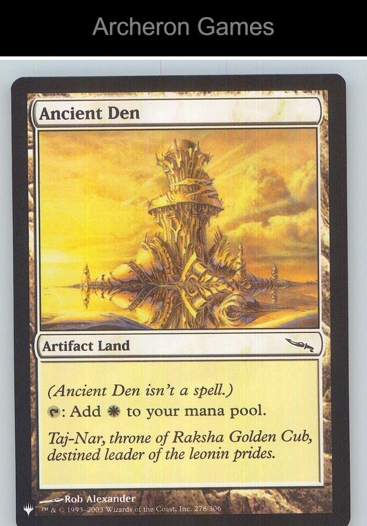 Ancient Den PLST 278/306 C MTG Card NM/EX+