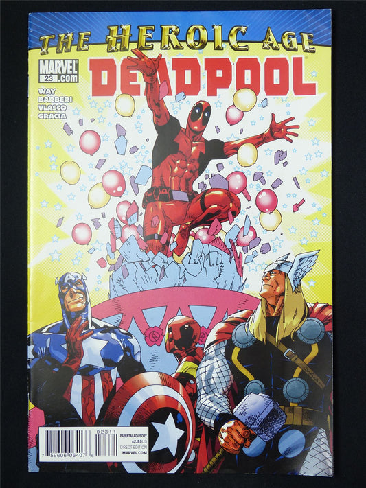 DEADPOOL #23 The Heroic Age - Marvel Comic #1LC