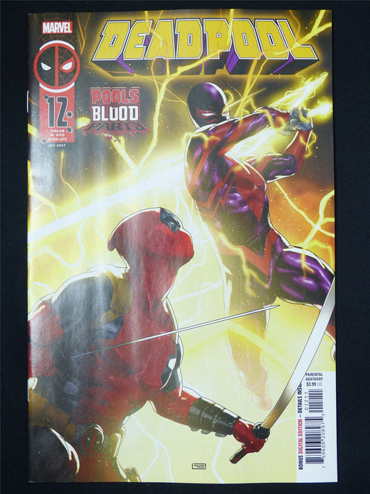 DEADPOOL #12 - B&B May 2025 Marvel Comic #YU