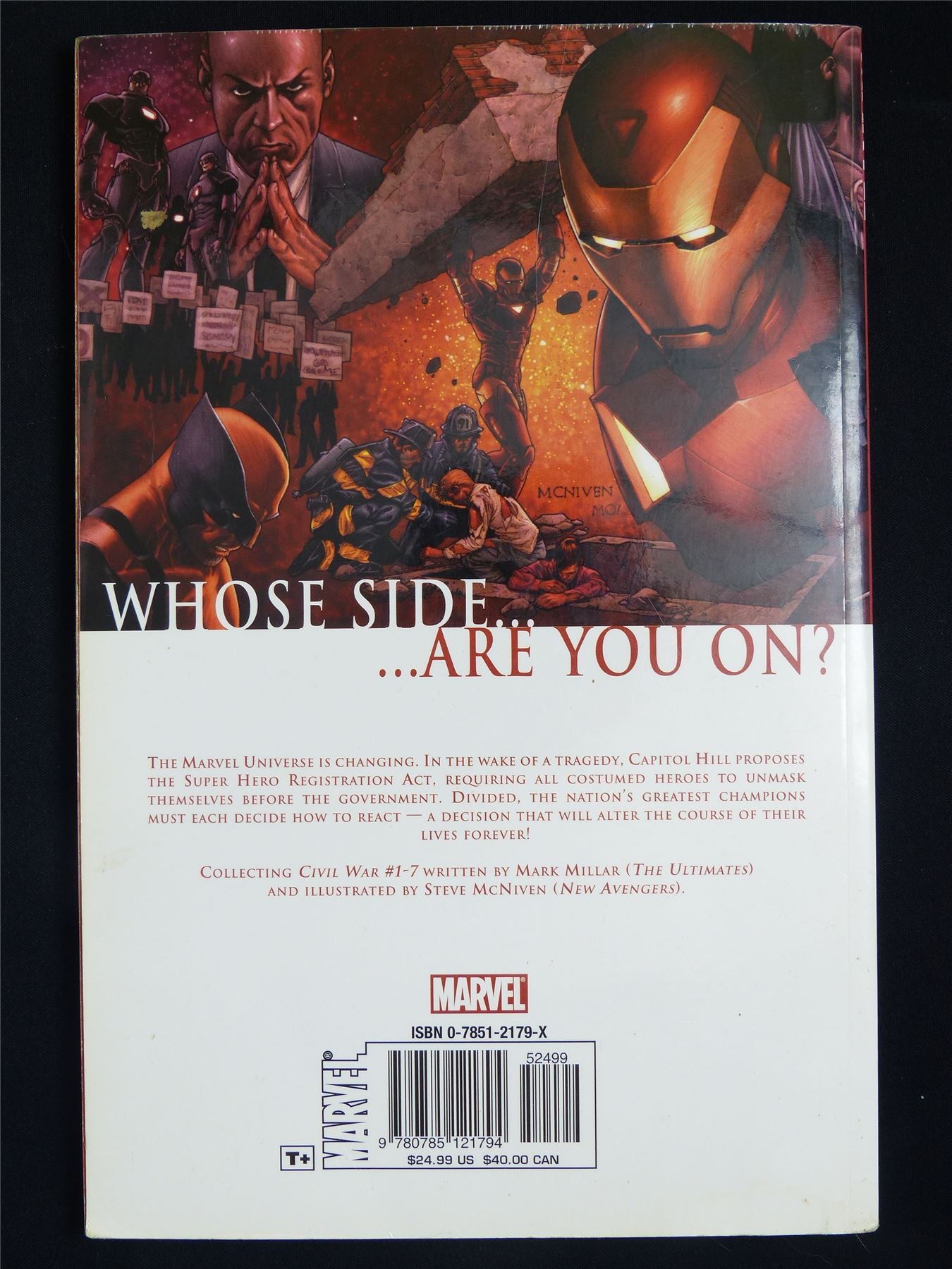 Civil War - Marvel Graphic Softback #48G