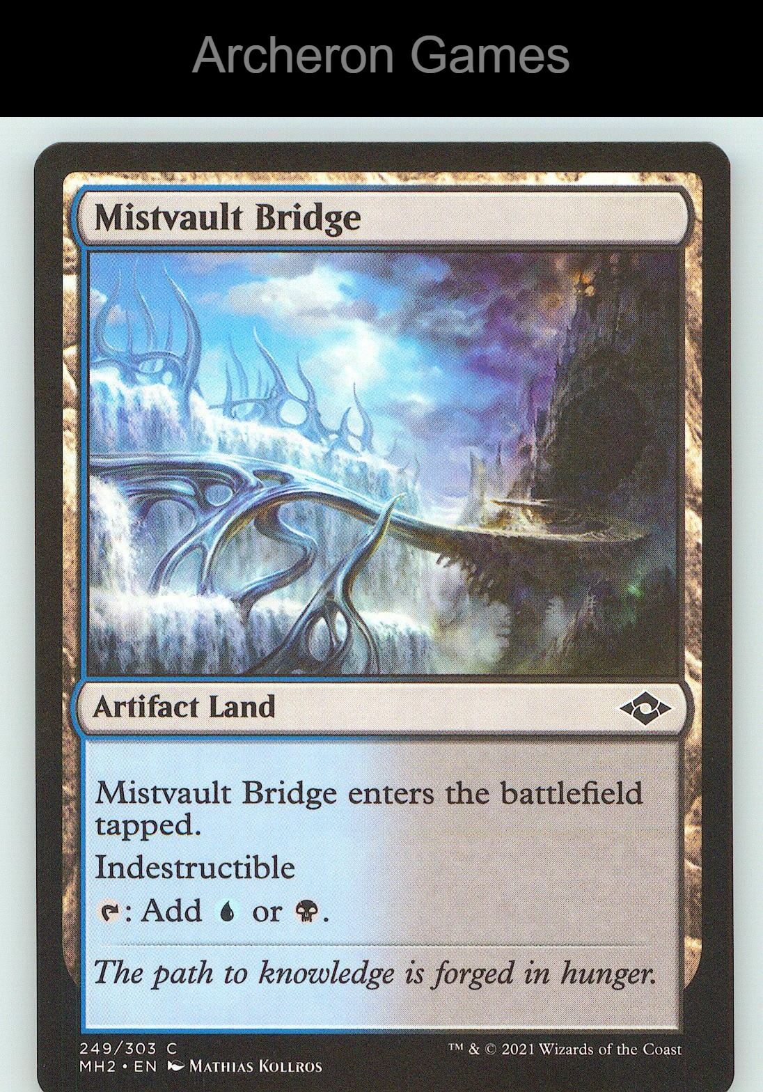 Mistvault Bridge MH2 249 C MTG Card NM/EX+