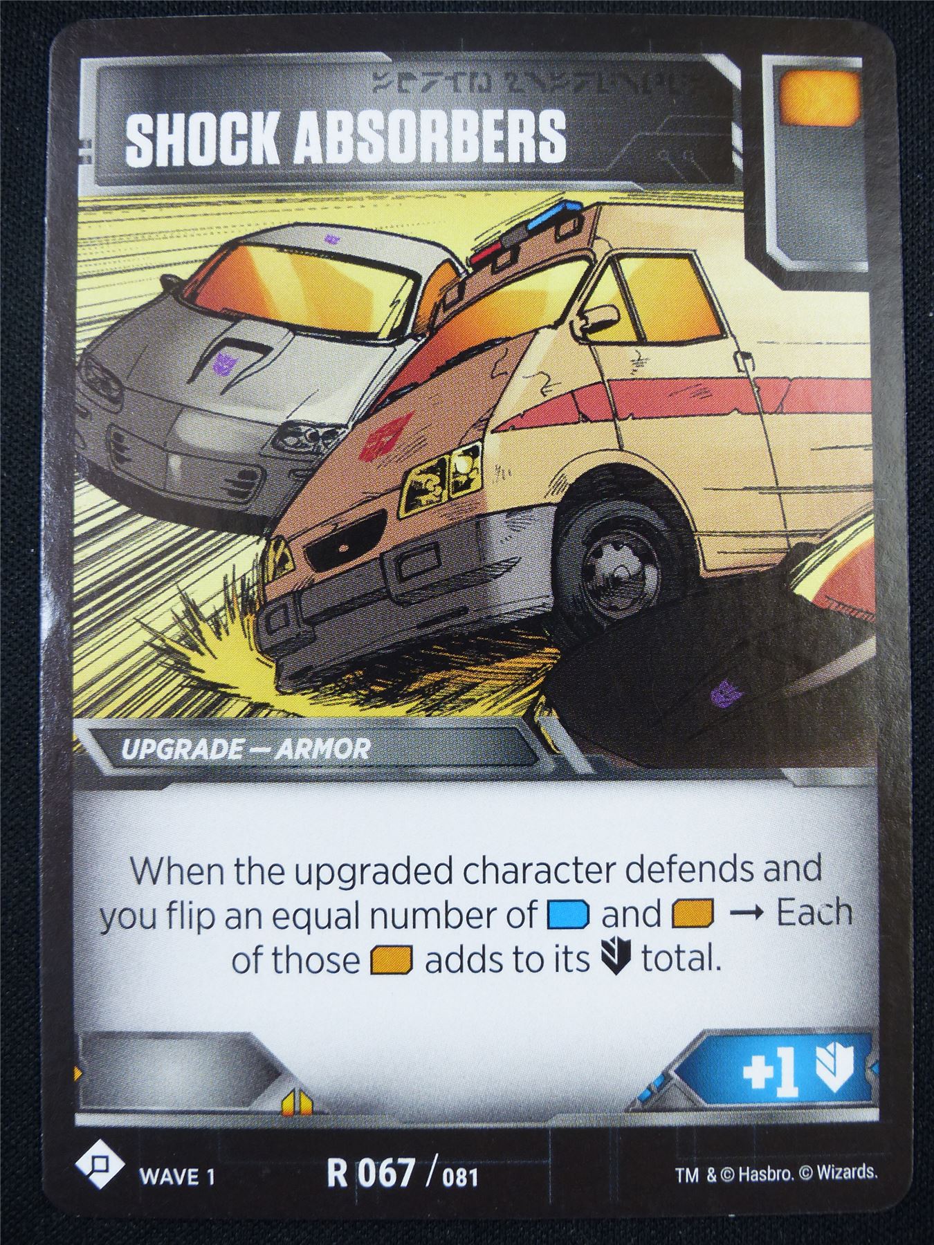 Shock Absorbers R 067/081 - Battle Spirit Saga Card #B9