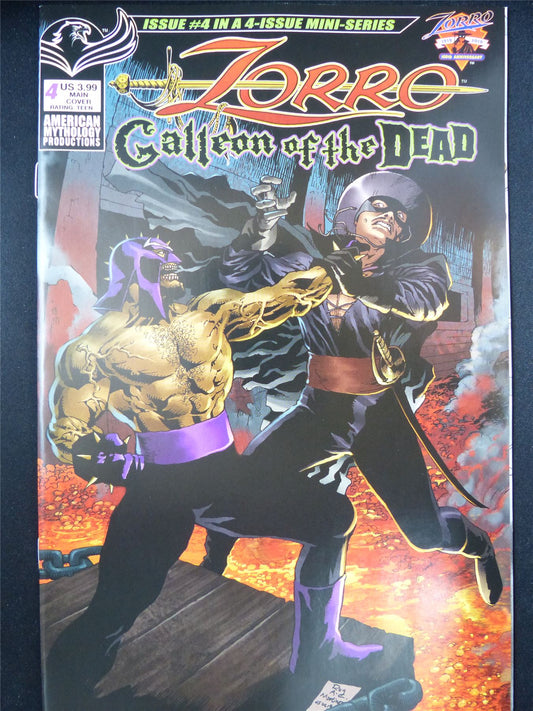 ZORRO: Galleon of the Dead #4 - May 2023 Mythology Comic #6V