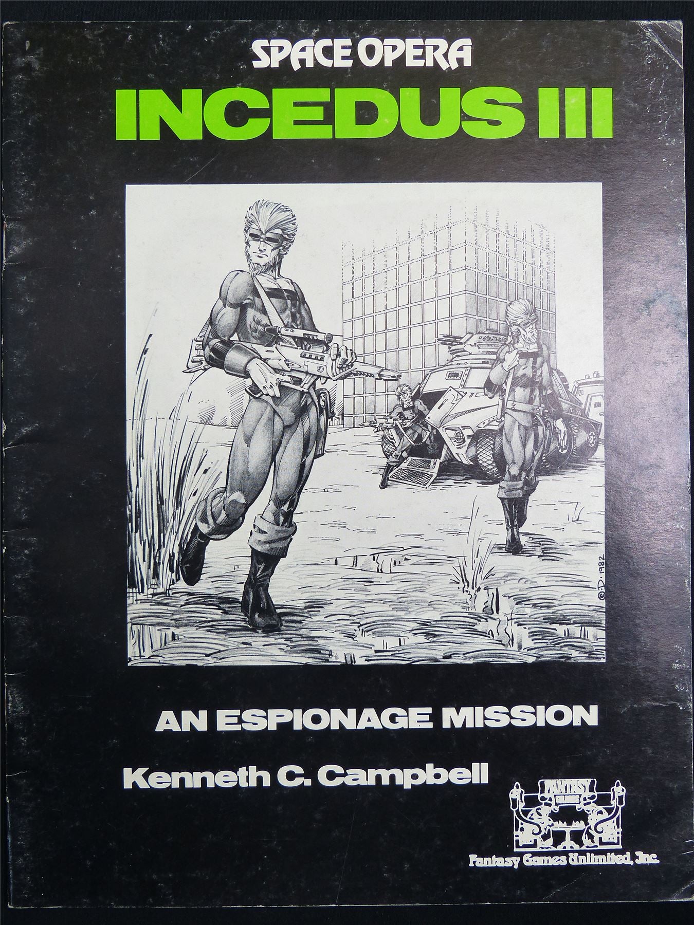 Space Opera: Incedus III An Espionage Mission - Roleplay Booklet #2S7