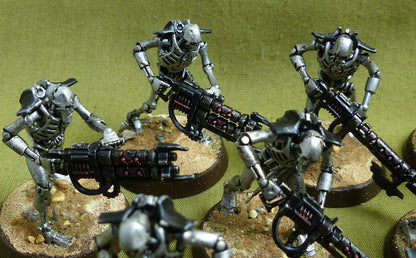Necron Warriors painted - Necrons - Warhammer 40K #1B6
